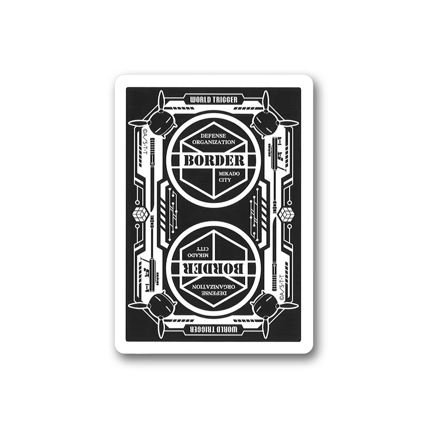 World Trigger V1/V2 Playing Cards