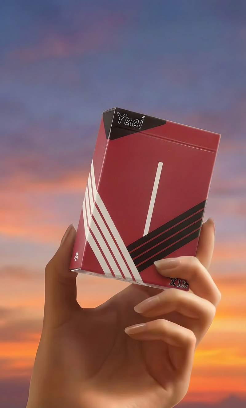 X1 Pro Red Playing Cards