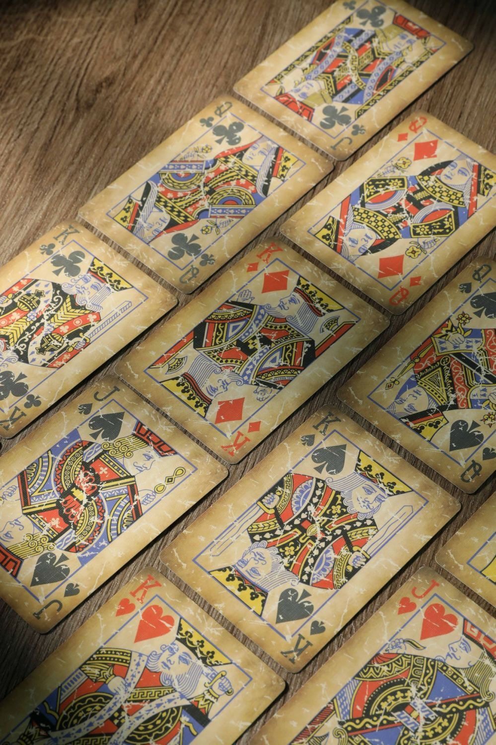 X1 Retro Blue Playing Cards