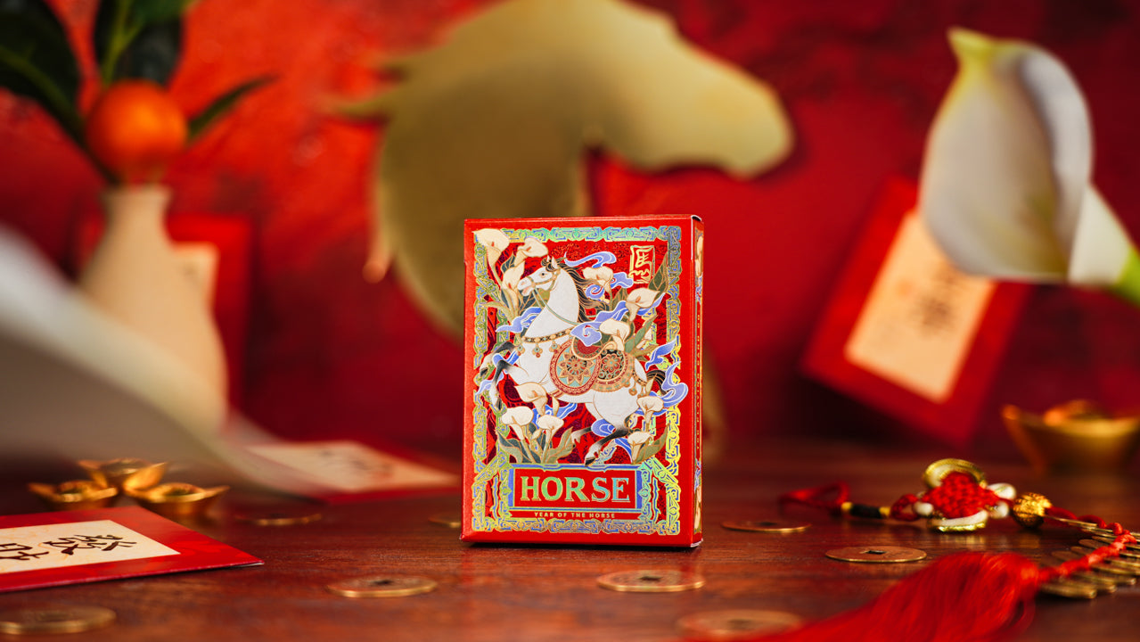 Year of the Horse Playing Cards by TCC Fashion