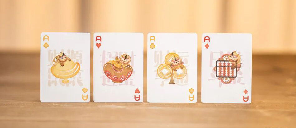 Auspicious Beasts Pi Xiu Playing Cards