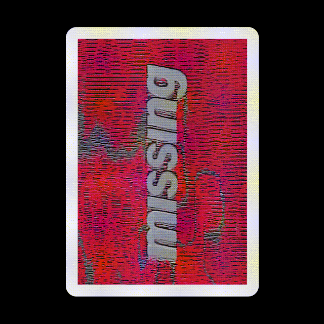 Analog Bite Playing Cards by Missing