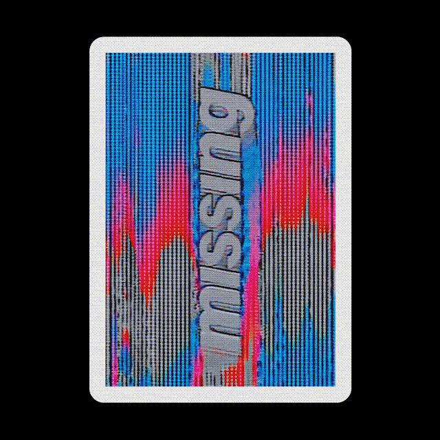 Analog Blink Playing Cards by Missing