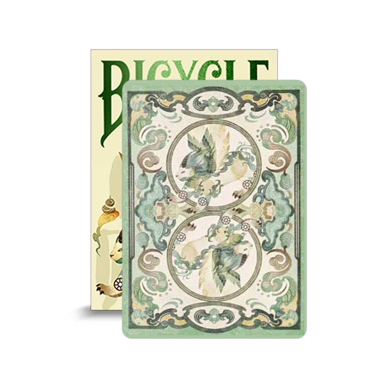 Auspicious Beasts Bai Ze Playing Cards