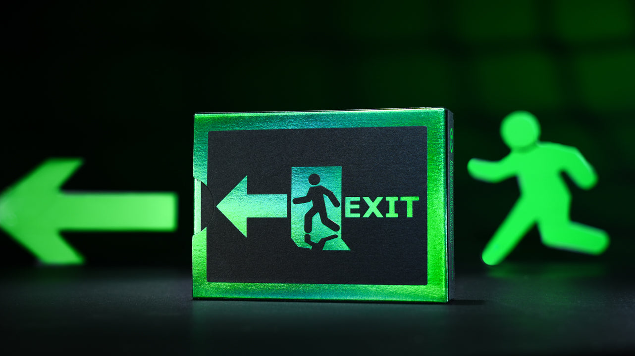 Exit Playing Cards by TCC Fashion