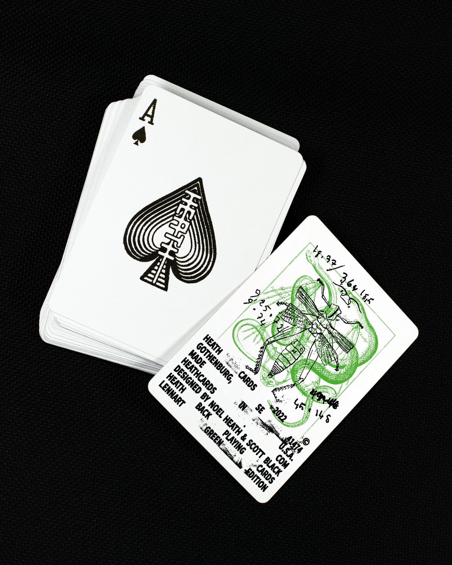 Heath Back Playing Cards by Heath