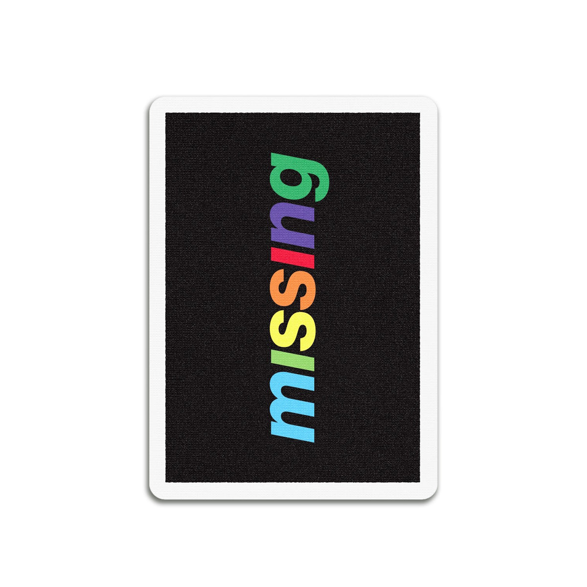 Signature - Linus Playing Cards by Missing