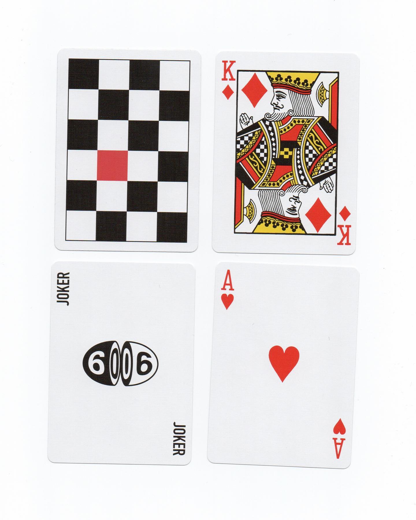 ANYONE CHECKER BOARD 6種セット Checkerboard Series Playing Cards by Anyone – TCC Playing Cards