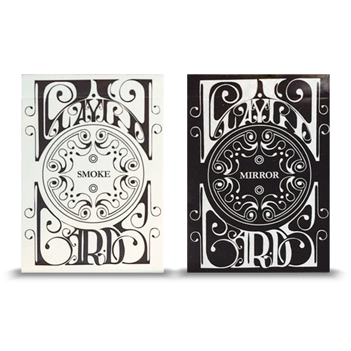 Smoke & Mirrors V1 Relaunch Black/White Playing Cards