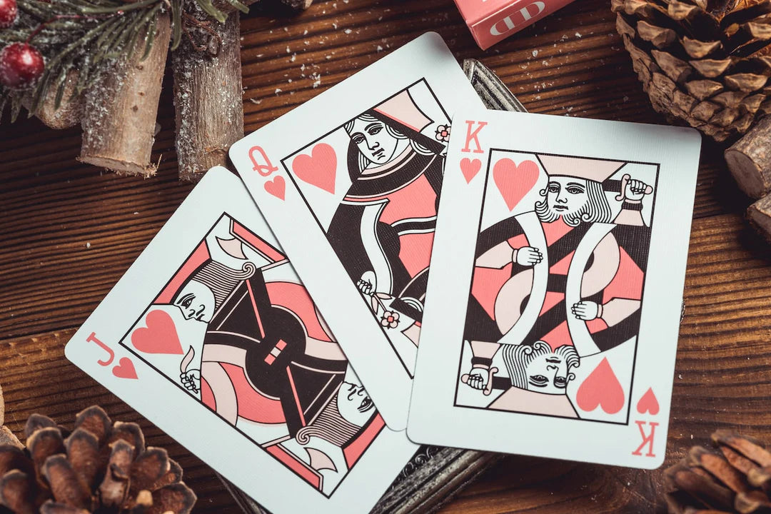 Smoke & Mirrors V9 Pink Playing Cards