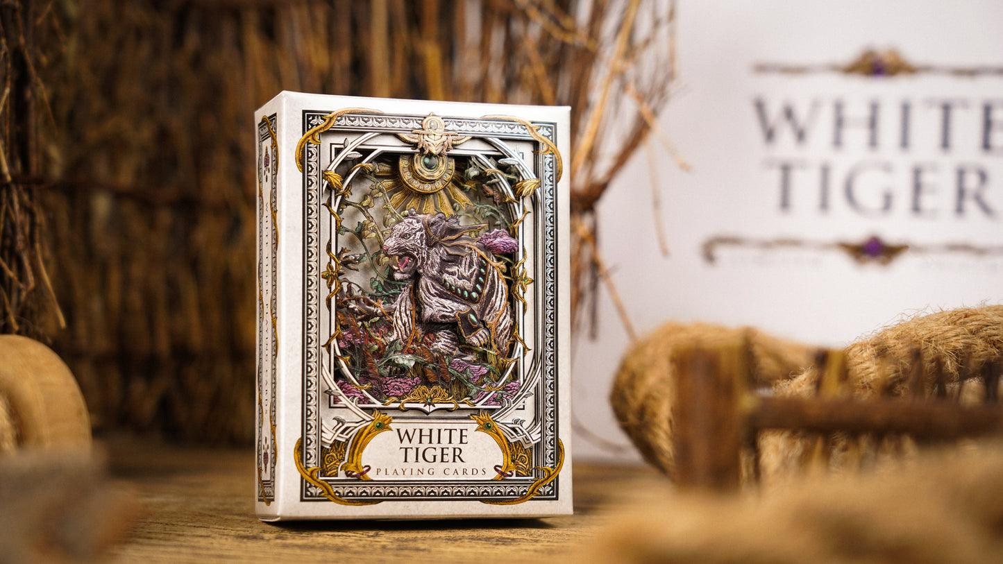 White Tiger Playing Cards by ARK
