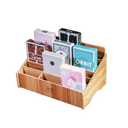 Wooden Playing Card Display Stand by TCC