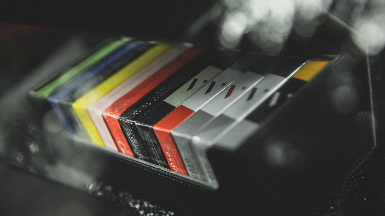 Black Playing Card Collection Case by TCC