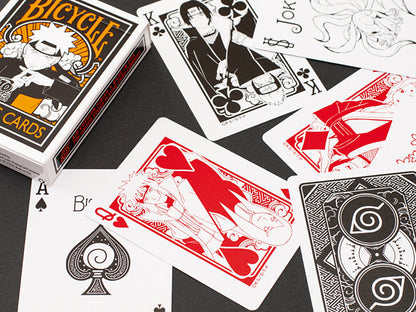 Naruto 疾風伝 Playing Cards by Bicycle